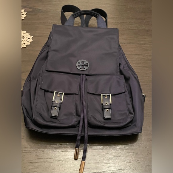 Tory Burch Handbags - Tory Burch nylon back pack in great condition